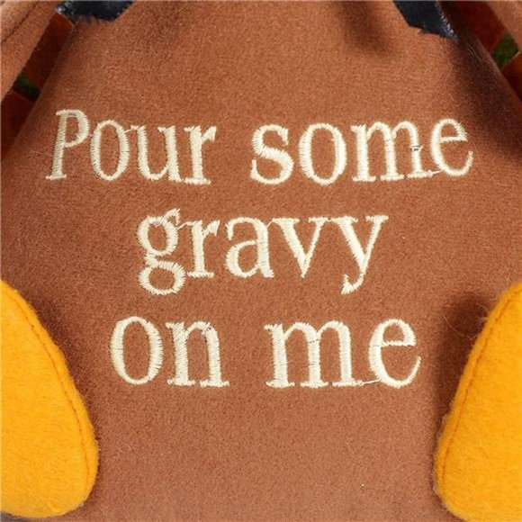 10 inches Thanksgiving Turkey, Thanksgiving Day Party Table Decoration Gift - Picture 3 of 7